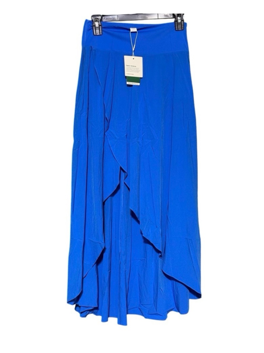 Halara Breezeful™ High Waisted High Low 2-in-1 Flowy QuickDry Maxi Blue Skirt Sm - Picture 4 of 6